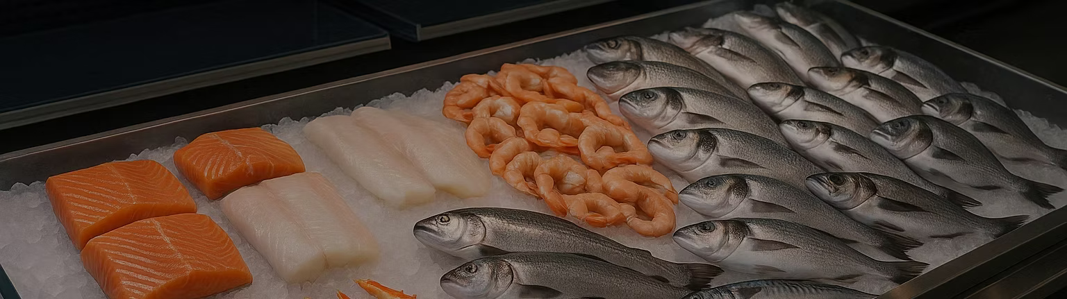 Fresh meat and poultry selection